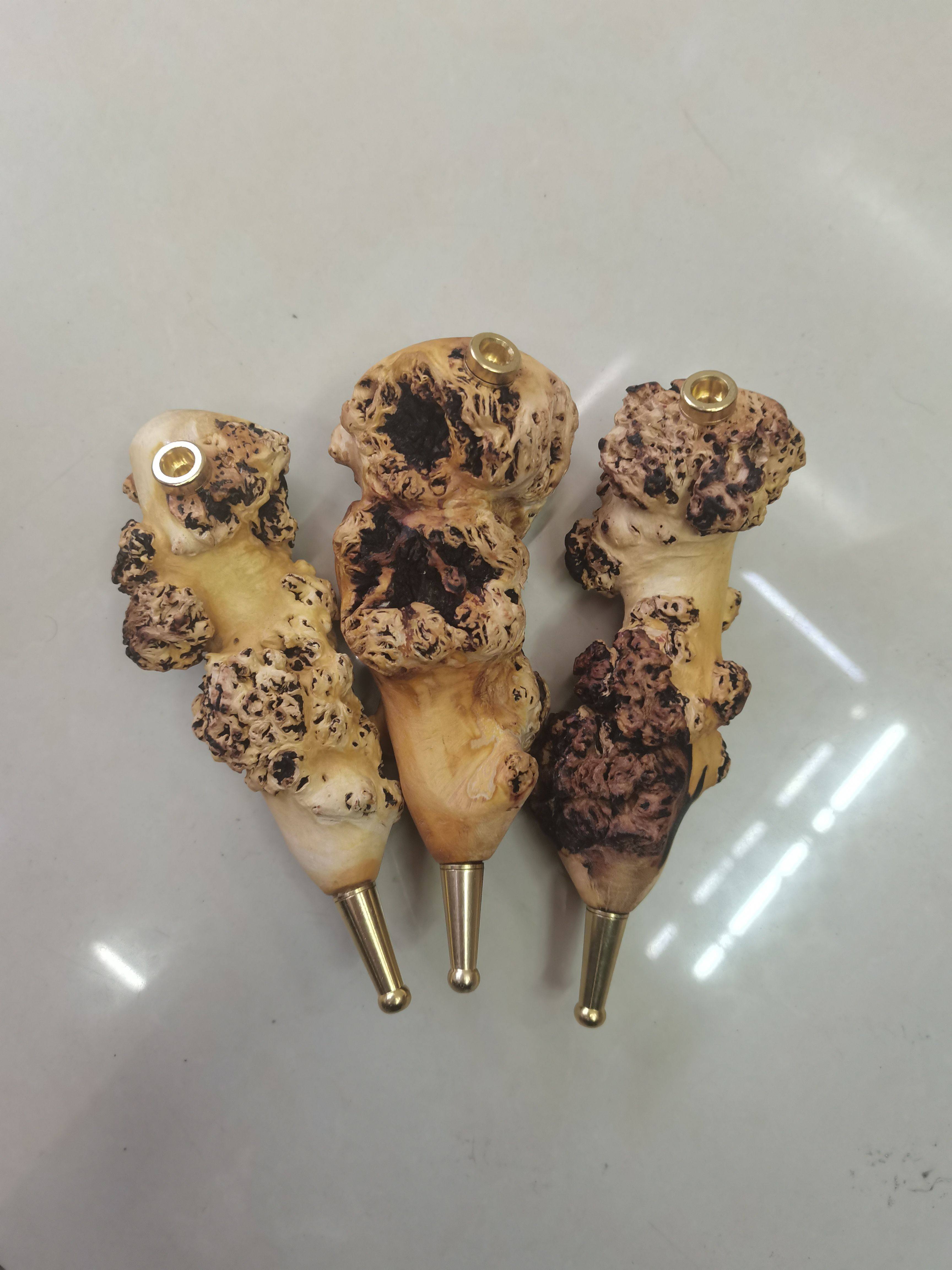 운남 검은 과일 나무 담배 홀더 천연 검은 과일 나무 마디 파이프 남자 흡연 세트 필터 뿌리 조각 놀이 손잡이 조각