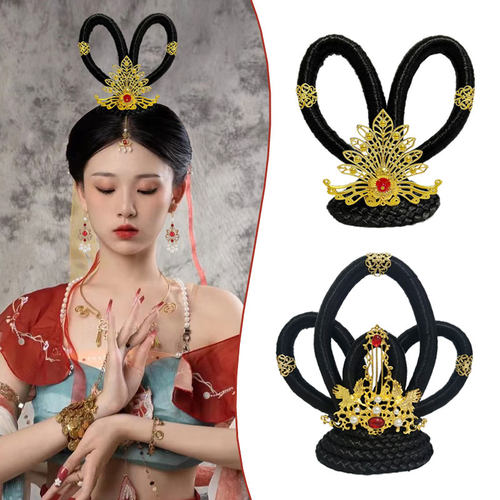 万宝逸发饰套装古风复古飞天头饰