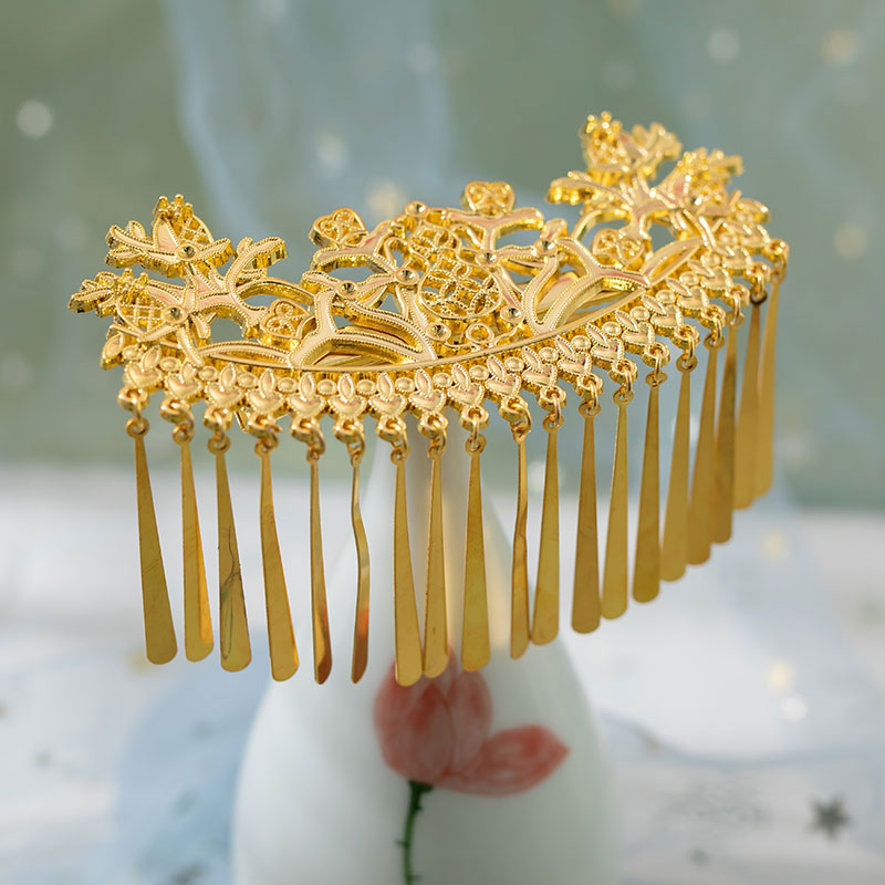 万宝逸古风发夹复古宫廷汉服头饰