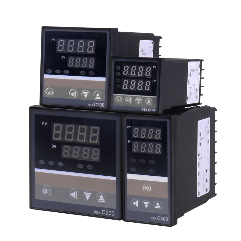 溫控器rex-c100可調(diào)溫度控制器700開關(guān)數(shù)顯智能PID全自動(dòng)恒溫220v