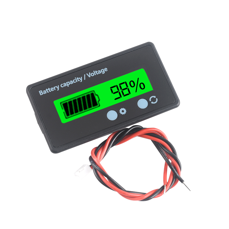 12V24V48V60V72V锂电池电量显示器铅酸电瓶剩余电量百分比电量表