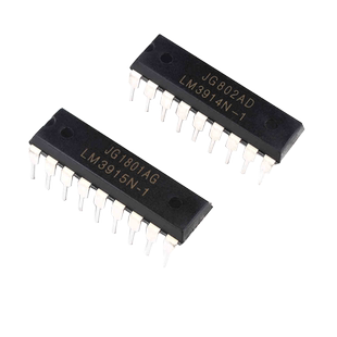 LM3914N-1 3915N 电压比较器 电量显示板常用IC芯片DIP-18直插