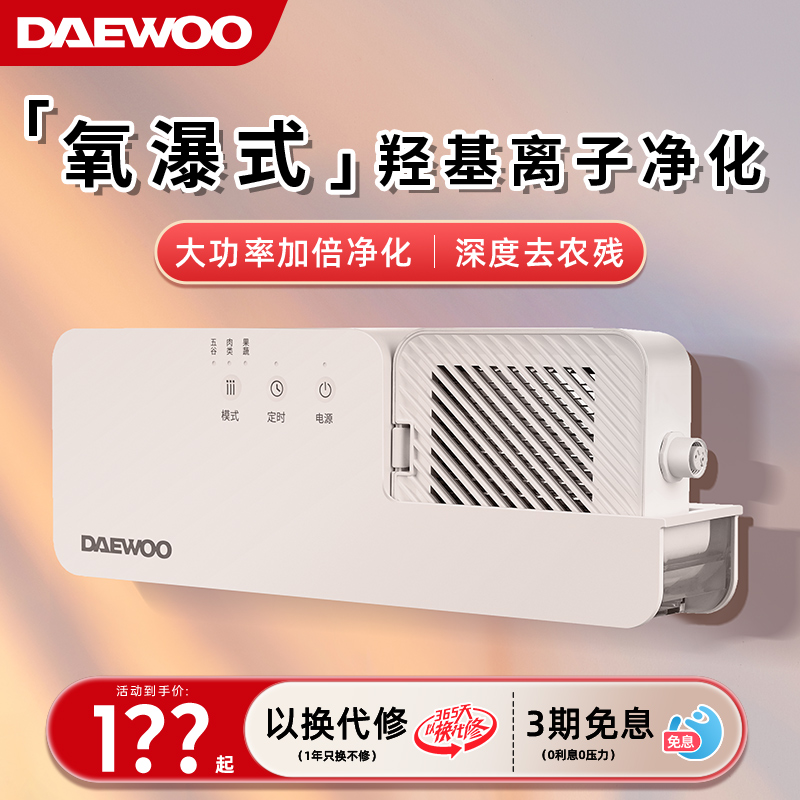 大宇果蔬净化卫士清洗机水果净化器全自动蔬果洗菜机食材净化机