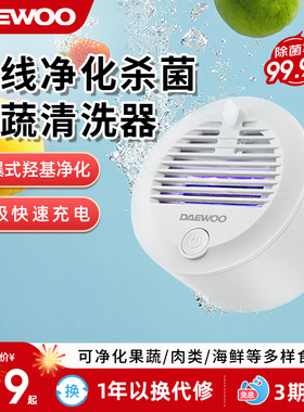 大宇无线果蔬清洗机去除农残细菌洗菜机食材净化器净化机QX4