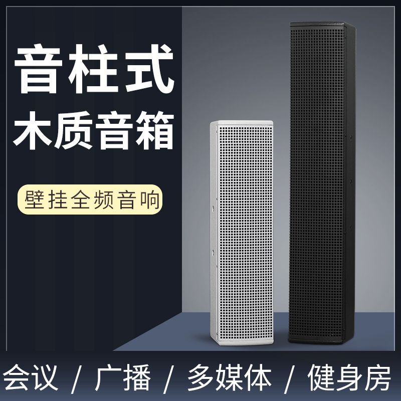 DKA 多媒体室会议音箱酒店背景音乐培训学校广播商场壁挂音柱音响