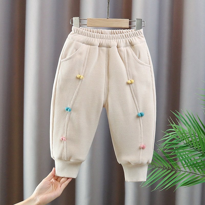 女童加绒加厚裤子秋冬装新款2025秋季保暖裤儿童卫裤女宝宝长裤潮,童装/婴儿装/亲子装,裤子,淘宝优惠券,粉丝福利购,淘宝优惠卷