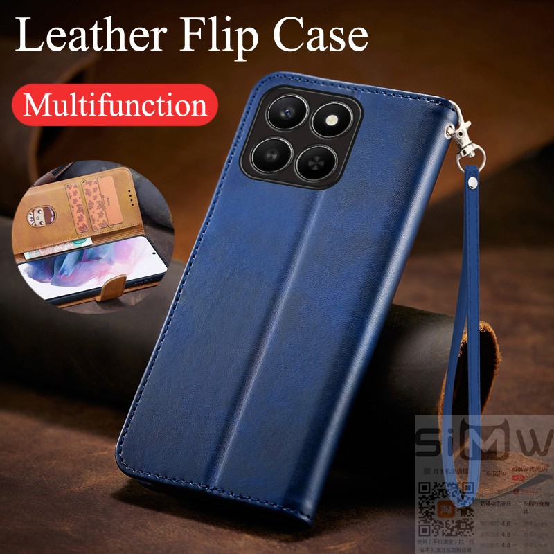 适用于华为荣耀400smart手机壳400 Smart翻盖式皮套5G全包硅胶套honor保护防摔4OO四百smart商务男女新款简约