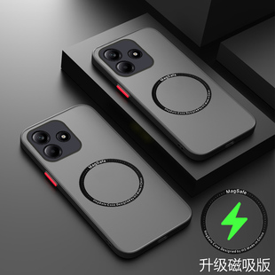 适用于红米note14手机壳小米Redmi note14透明保护套5G全包镜头防摔redmi软硬壳noto引磁吸nota男女noto新款