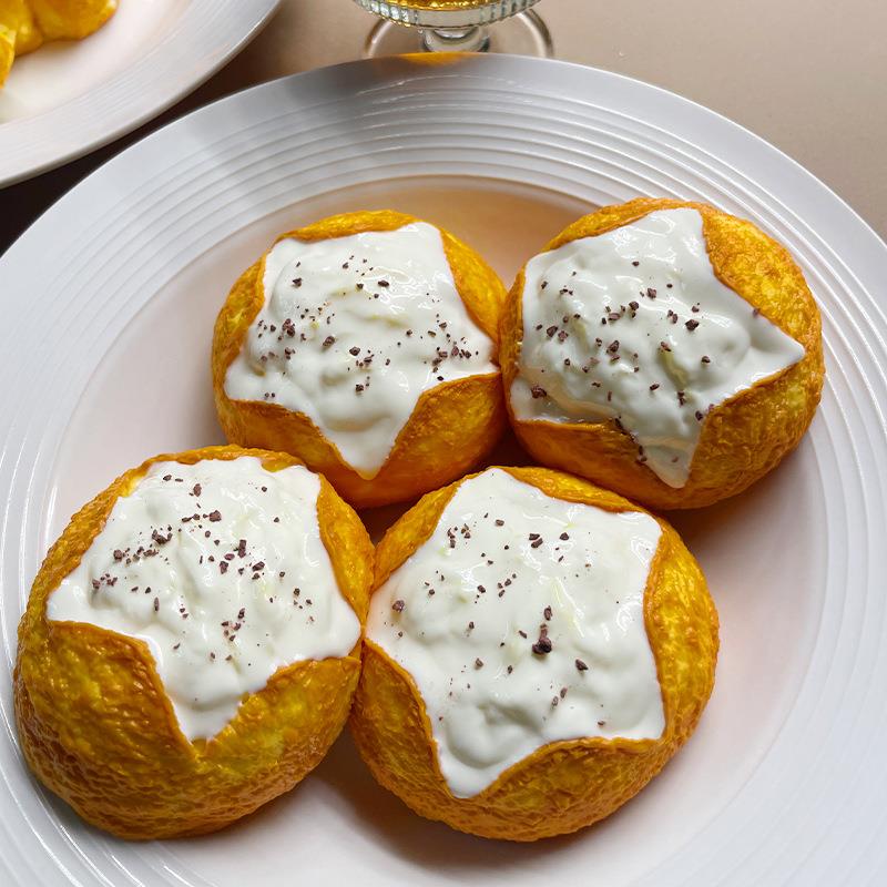 食品级硅胶捏捏厚实碳烤面包杏仁面包捏捏乐慢回弹玩具解压礼物