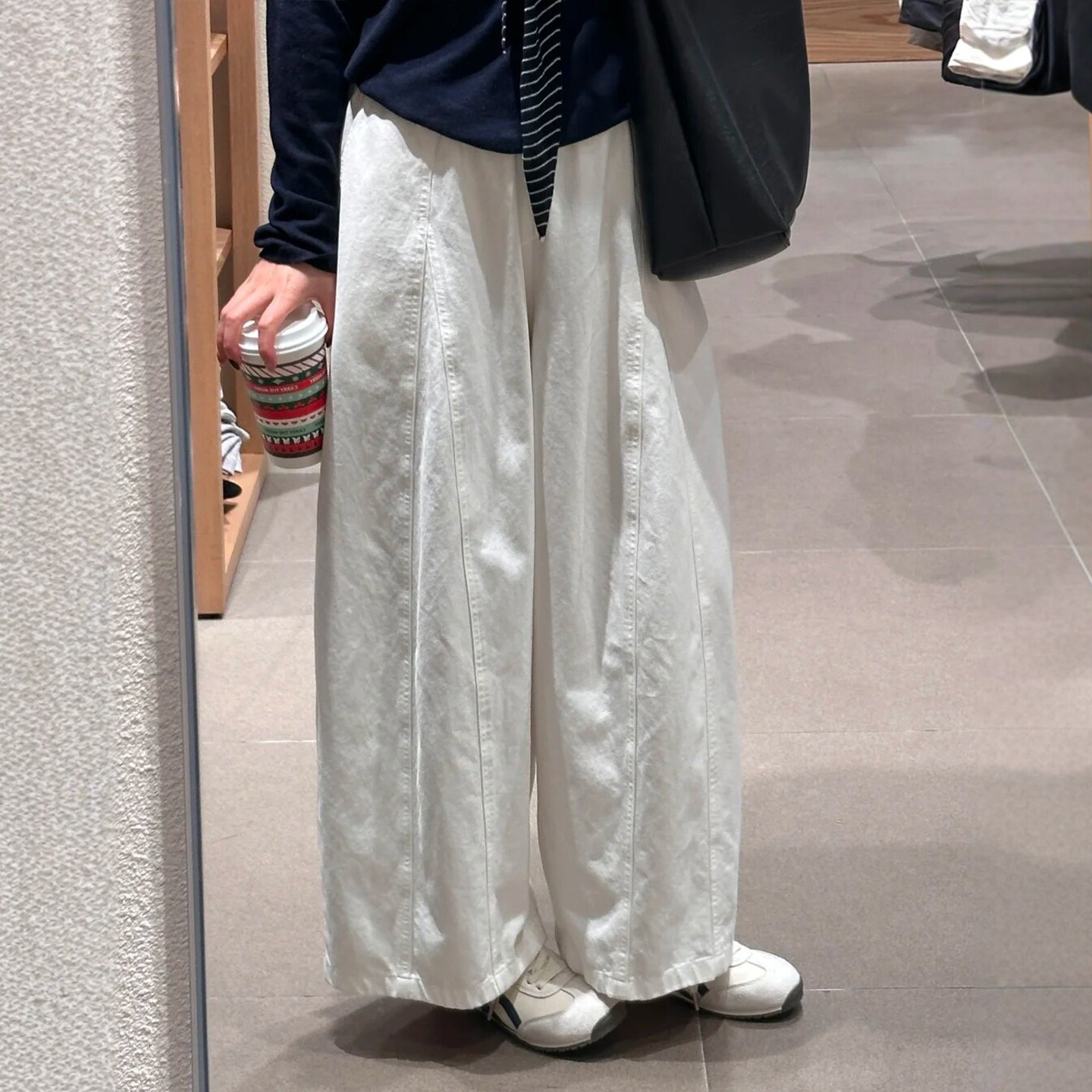 日系九分弯刀裤女春秋季2026休闲裤