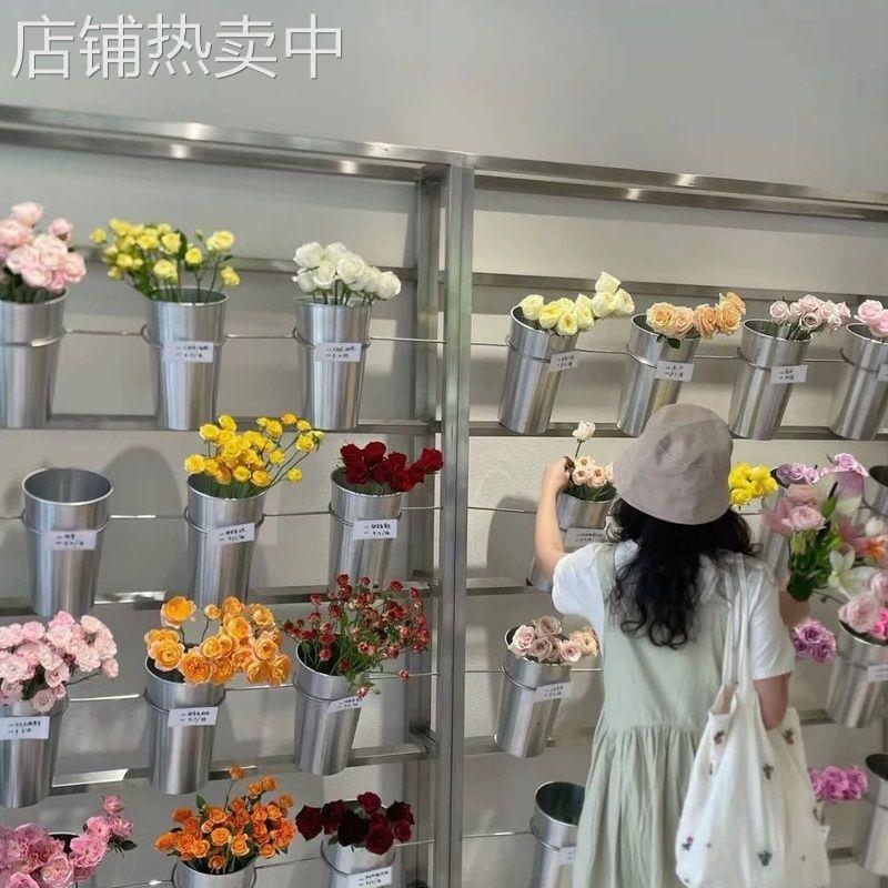 不锈钢多层自选花架可可定耐用防锈简约时尚增加摆放空间打卡拍照