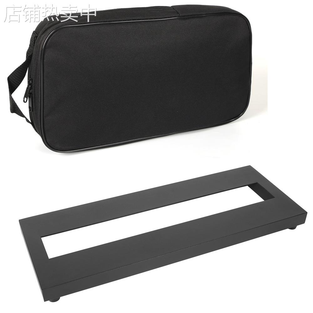 效果器架 迷你超轻小号效果器板子 铝合金单块电吉他效果器板