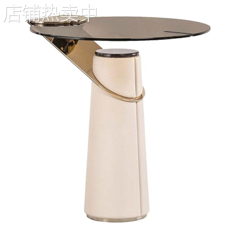 Eclipse Side Table日蚀边几北欧创意设计师金属样板间茶几咖啡桌
