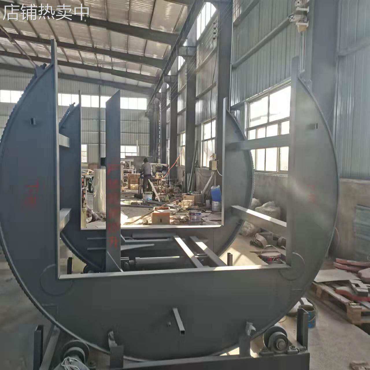 木工板材线翻板机含安装 3吨液压式翻转机 C型开口1804度翻面机