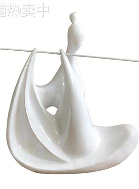 厂家新款工艺品家居摆件 创意人物桌面配件 欧式装饰树脂摆件