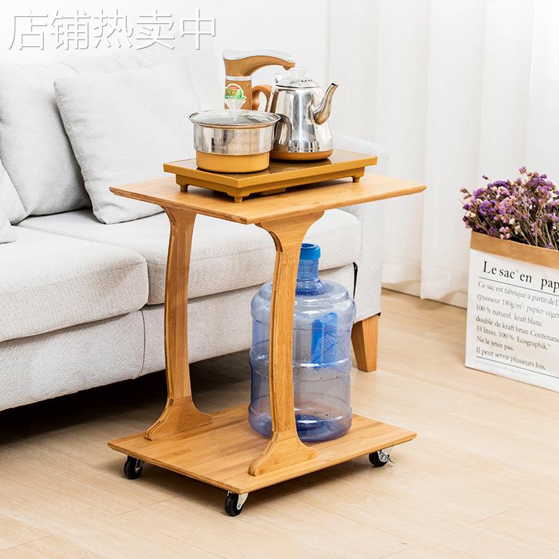 可移动沙发边几带轮创意小茶几迷你客厅小桌子简约茶桌现代小户型