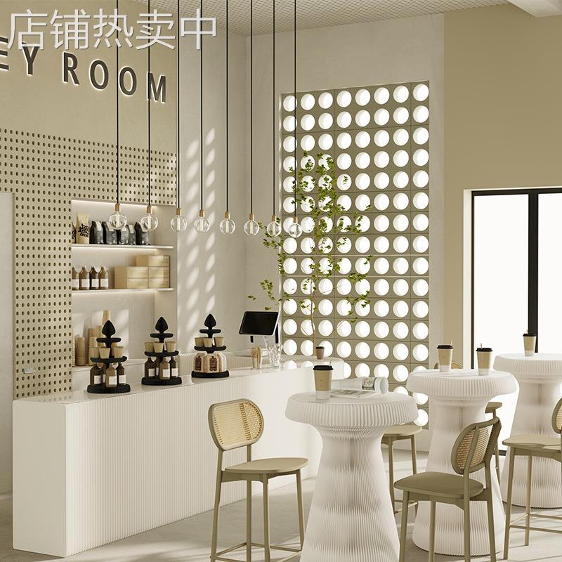 十八纸展示柜手办饰品珠宝货架办公室屏风隔断商用折叠长条凳矮凳