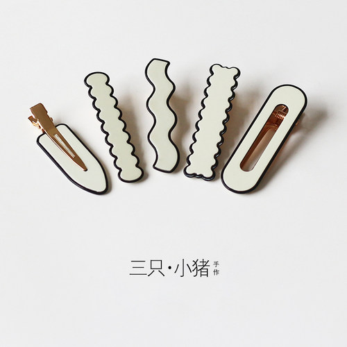 新款发卡气质碎发刘海夹子头饰