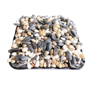 鹦鹉鸟粮红花籽黑瓜子玄凤鹦鹉混合鸟食小油葵鸟粮食鸽粮鹦鹉零食