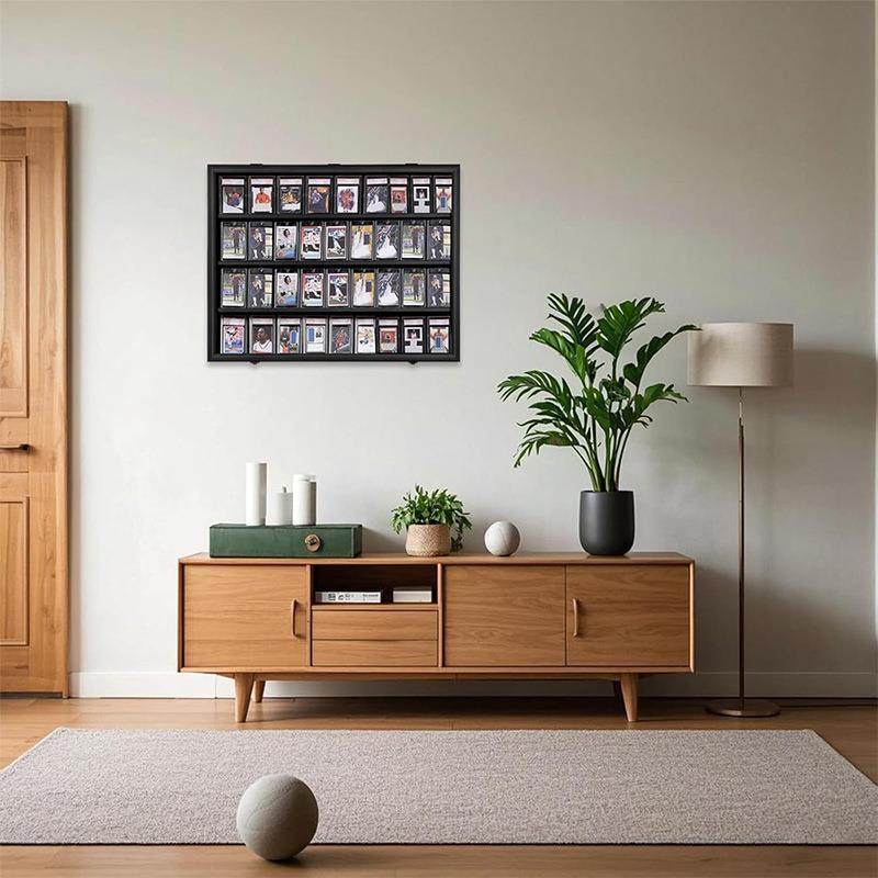 跨境球星卡置物架足球篮球相框曲棍球运动卡球星卡展示架,家居饰品,DIY亲子装饰画,淘宝优惠券,粉丝福利购,淘宝优惠卷