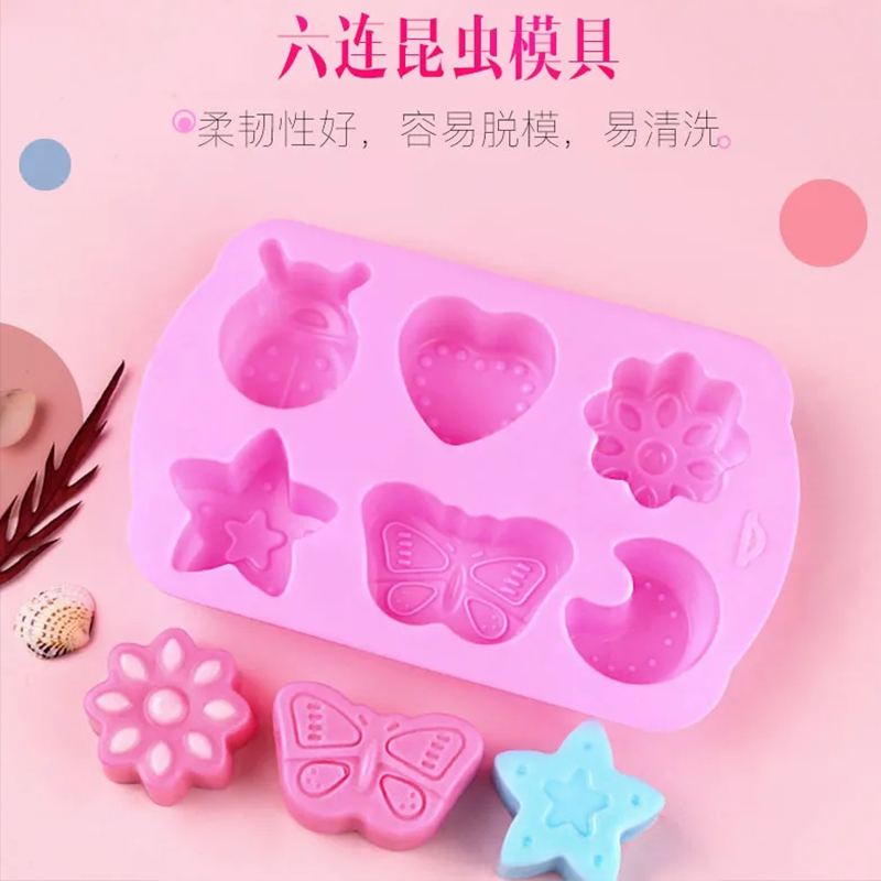 6连星月昆虫模具主播同款