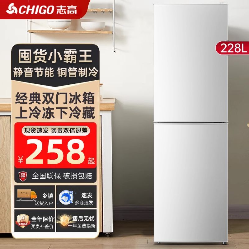 冰箱车家用小型双开门大