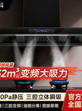 万科顶吸式油烟机大吸力