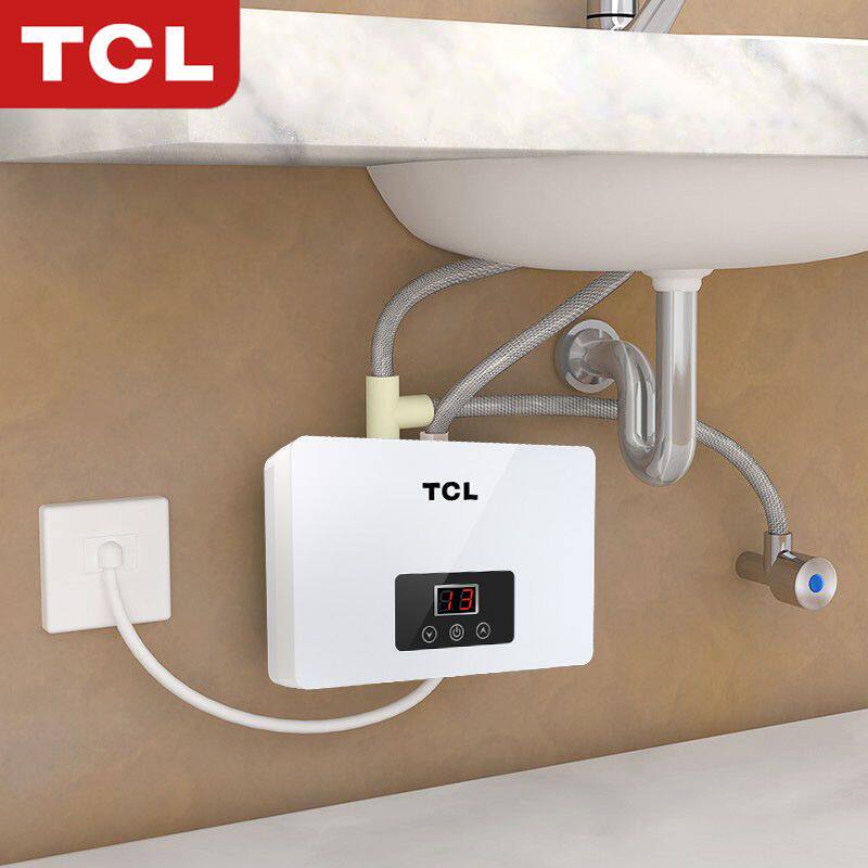 [上门安装]TCL即热式小厨宝家用小型迷你厨房免储水快速式热水宝