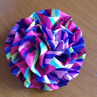 江西交通胸花银行丝巾领花 广州银行无标记丝巾高速职员发饰头花