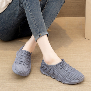 雨鞋女2023新款成人时尚外穿防水防滑雨靴男短款低帮水靴韩版胶鞋