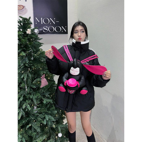 超好看羽绒棉服女巨好看的厚外套