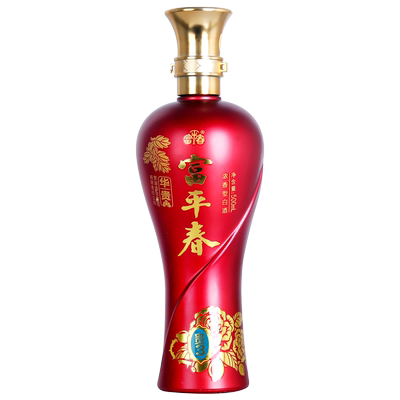 河南45度富平春浓香型白酒