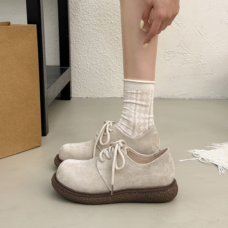 女童皮鞋2026春季新款休闲慵懒风女孩系带勃肯鞋百搭圆头深口单鞋,童鞋/婴儿鞋/亲子鞋,皮鞋,淘宝优惠券,粉丝福利购,淘宝优惠卷