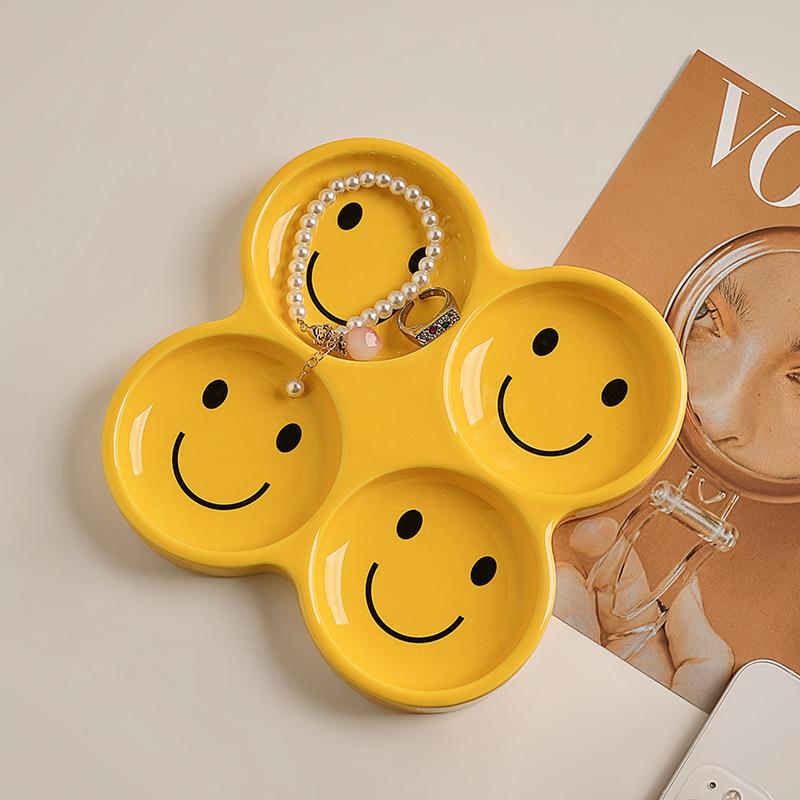 贝汉美快乐加倍陶瓷花瓶置物架桌面办公桌装饰品摆件情侣节日礼品