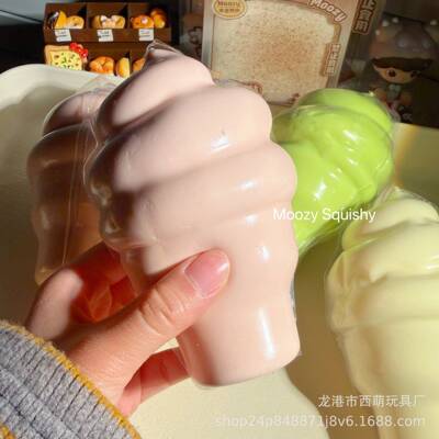 甜筒冰淇淋球泡壳球雪糕慢回弹捏捏乐解压玩具squshy仿真礼物