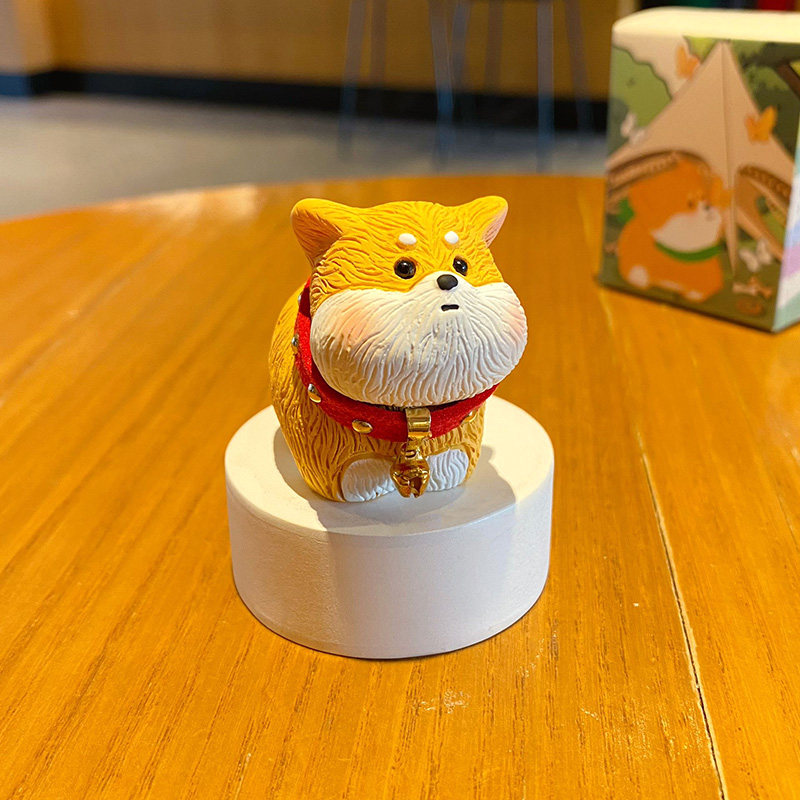 原创毛流萌粒狗柴犬2025年新款办公室桌面摆件家居装饰品汽车用品,家居饰品,桌面摆件,淘宝优惠券,粉丝福利购,淘宝优惠卷