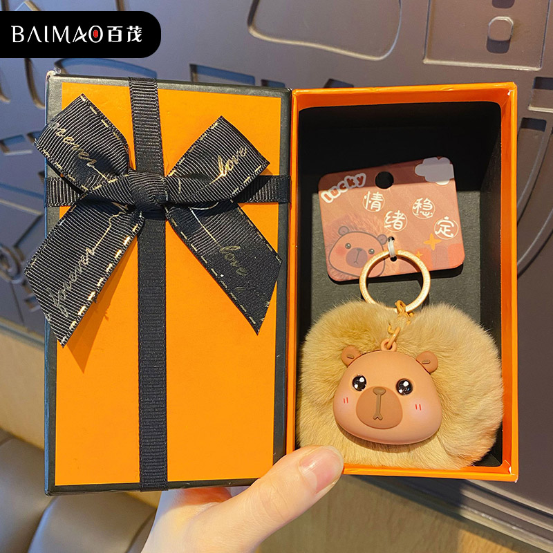 原创卡皮巴拉蒲绒绒生日礼物