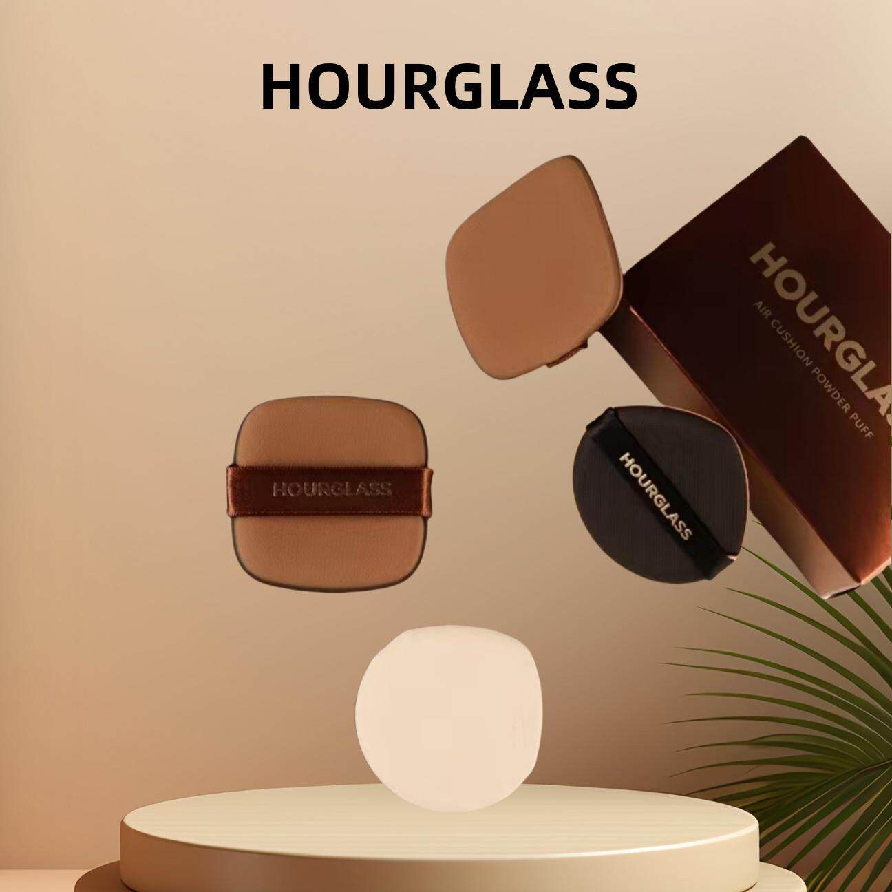 四个!hourglass方形水滴形气垫粉扑粉底液bb霜化妆海棉干湿两用