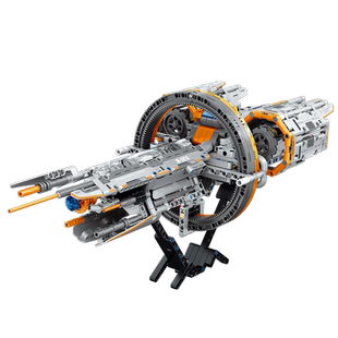 星际战舰积木儿童益智拼装玩具模型8-12岁男孩生日礼物6-13男童10