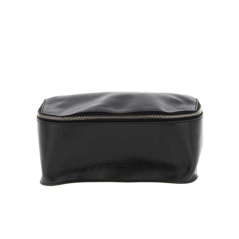 RICKOWENS BEAUTY 皮革中号手拿包男