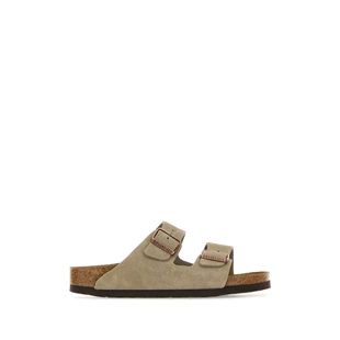 勃肯 灰色绒面革便鞋 Arizona Birkenstock勃肯鞋 女 男