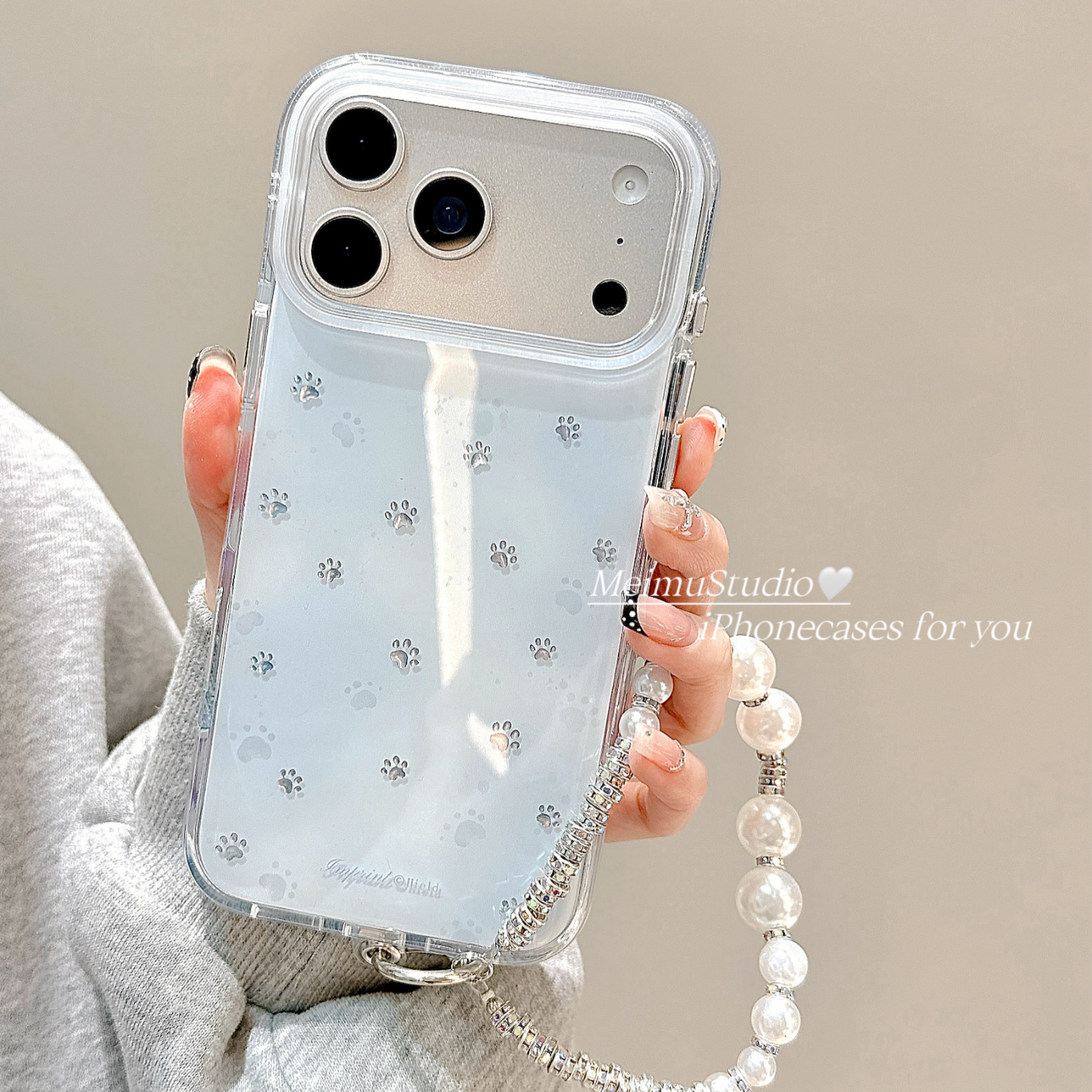 简约ins可爱猫爪适用苹果手机壳