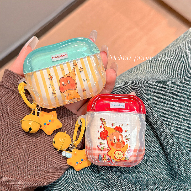 可爱卡通星星小人适用苹果手机壳