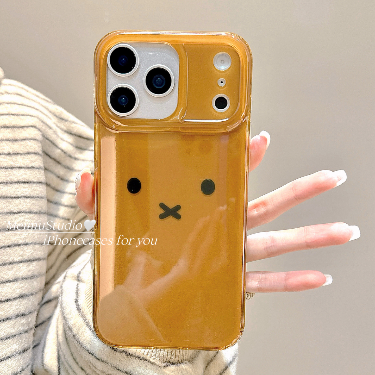 可爱卡通米菲兔适用苹果手机壳