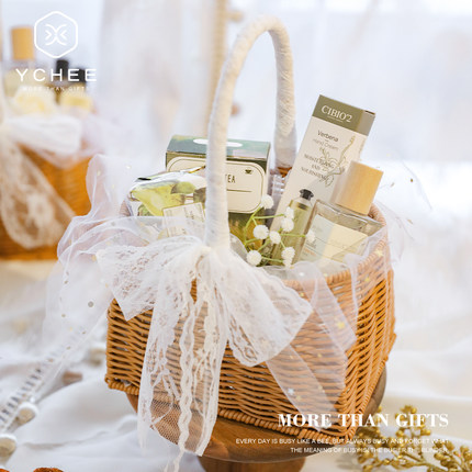 结婚伴手礼女伴娘创意手提篮女生闺蜜实用高级感结婚伴娘伴手礼