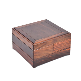 大红酸枝全独板文盒红木收藏盒新古典中式首饰盒成套印章盒包邮