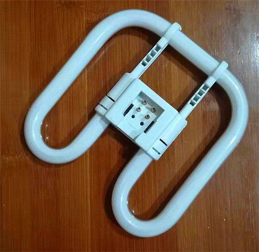 回型灯管2d蝴蝶灯管三基色21w蝶型灯管吸顶灯管方形四针荧光灯ydw