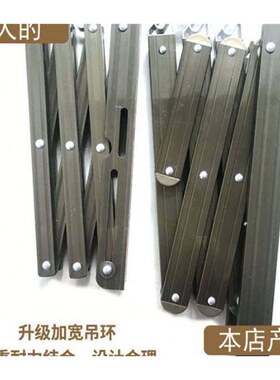 扇形伸缩晾衣架阳台窗外家用挂衣凉户外晾衣杆折叠室外推拉晒1i.