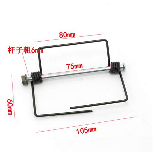 适用电动车电瓶车小龟王龟五坐垫辅助弹簧小绵羊龟车自动弹开配件