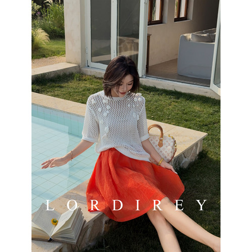 LORDIREY/【半夏】漂亮出片韩系减龄元气多巴胺半身裙裙子